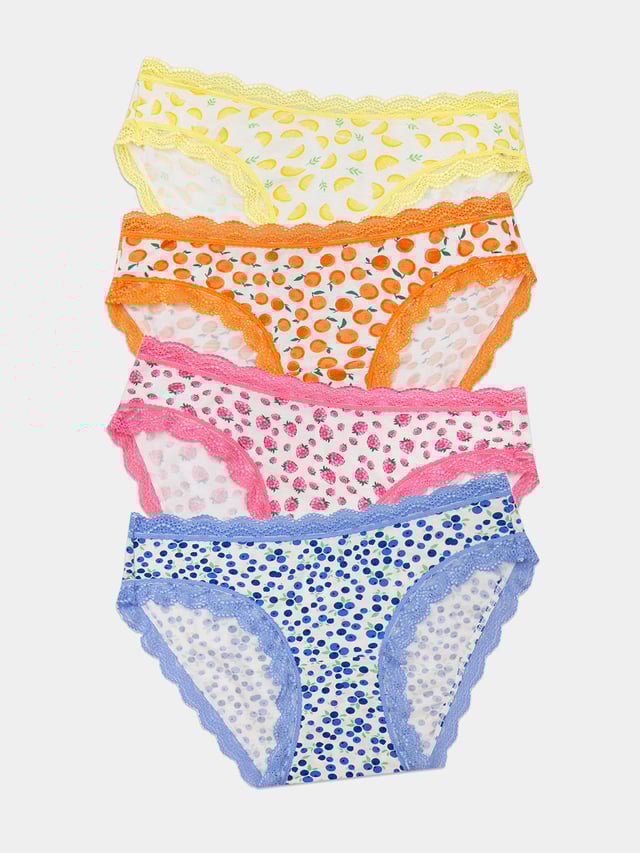 Emily English X S&S Original Knicker Four Pack - Fruit Smoothie