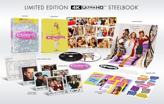 PRE-ORDER - Clueless (4K UHD, UK Limited Collector's Edition Steelbook, Region Free/B)