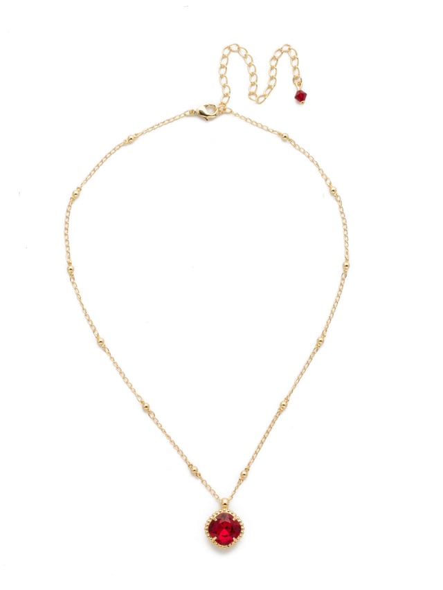 Cushion-Cut Pendant Necklace - NDS50BGSI