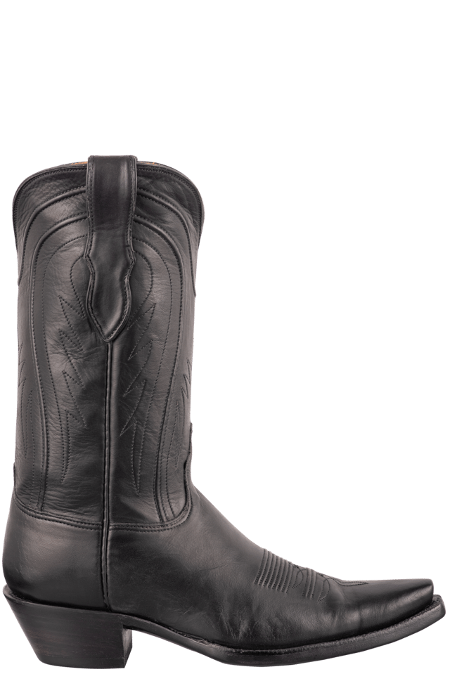 Black Jack Exclusive Ranch Hand Cowboy Boots - Black