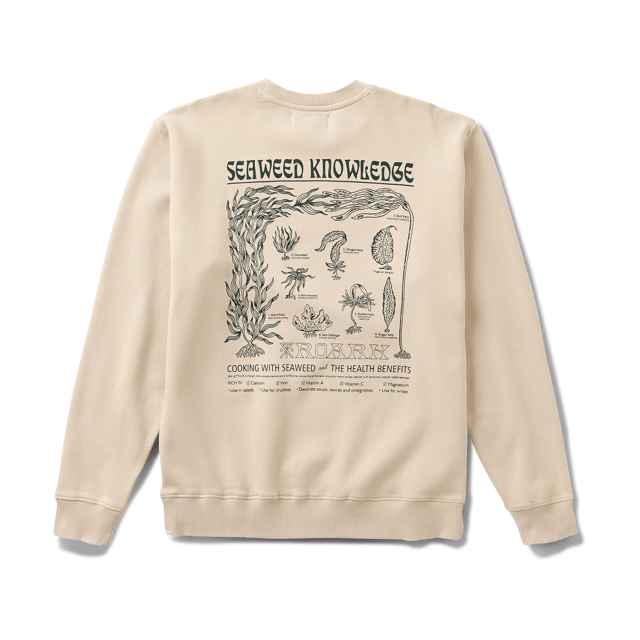 Seaweed Knowledge Fleece - Fossil