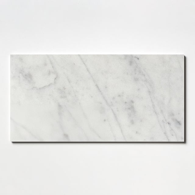 Glacier Honed  Marble Tile 12x24