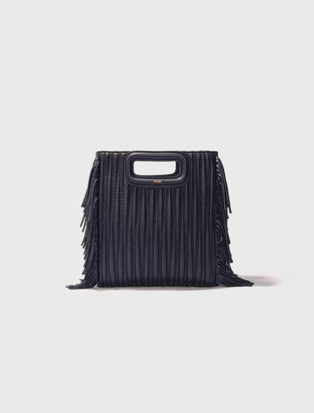 Quilted leather M bag