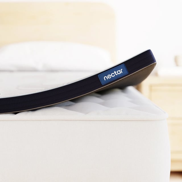 Nectar Firmer Mattress Topper with Cooling Gel Memory Foam