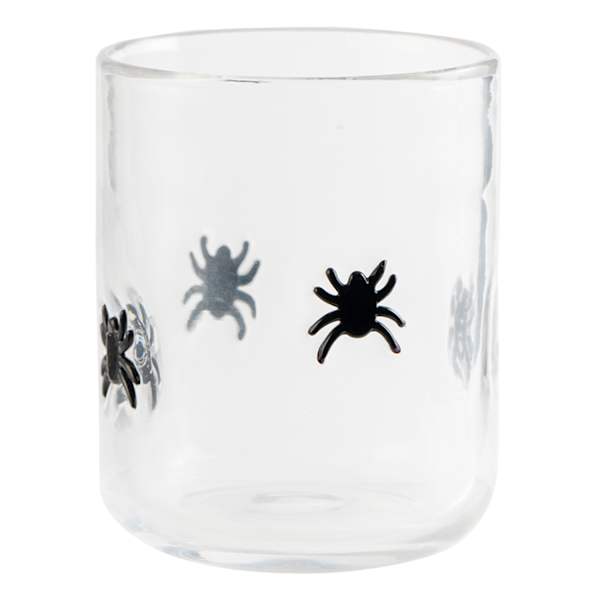 Spellbound Spider Icon Double Old Fashioned Glass