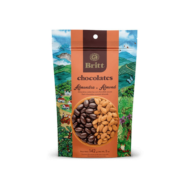 DARK CHOCOLATE COVERED ALMONDS
