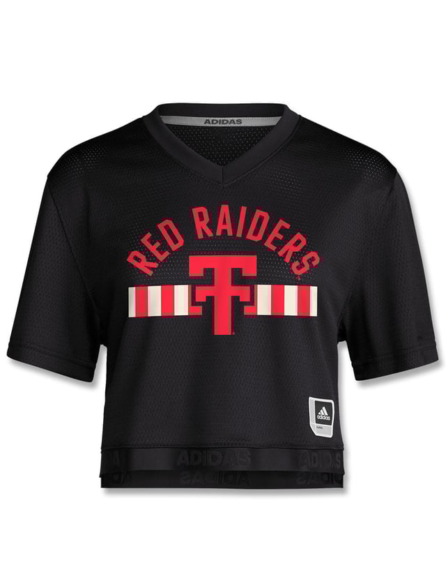 Adidas Texas Tech  Women 100 Year Crop Jersey - PRE-ORDER