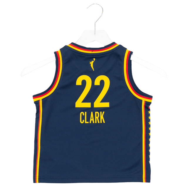 Toddler Indiana Fever #22 Caitlin Clark Explorer Jersey in Navy by Nike