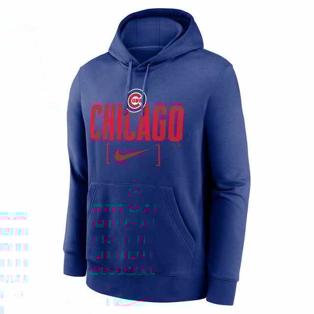 Chicago Cubs Nike Slack Hooded Sweatshirt