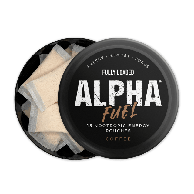 Coffee ALPHA Fuel Nootropic Energy Pouches