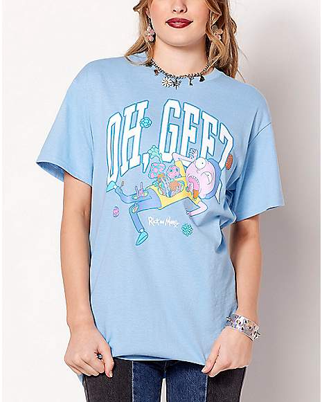 Oh Geez Morty T Shirt - Rick and Morty