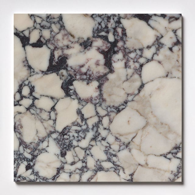 Calacatta Picasso Honed  Marble Tile 18x18