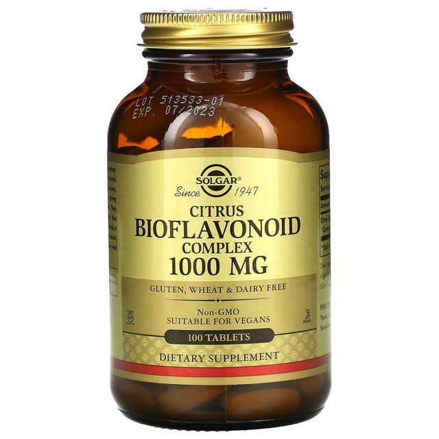 Solgar, Citrus Bioflavonoid Complex, 1,000 mg, 250 Tablets