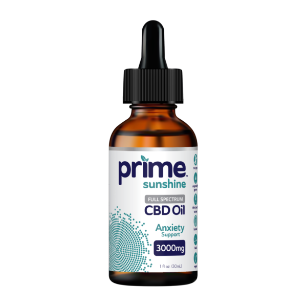 3000MG CBD Oil For Anxiety Support 