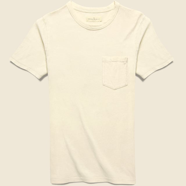 Pocket Tee - Vintage White