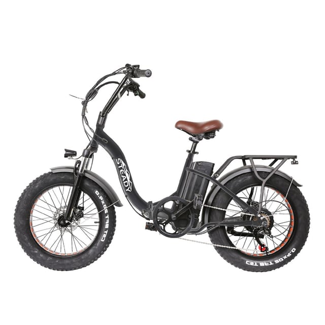 Nakto 500W Ox Folding Fat Tire Electric Bike