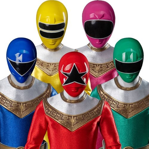 Power Rangers Zeo Rangers FigZero 1:6 Scale Action Figure 5-Pack