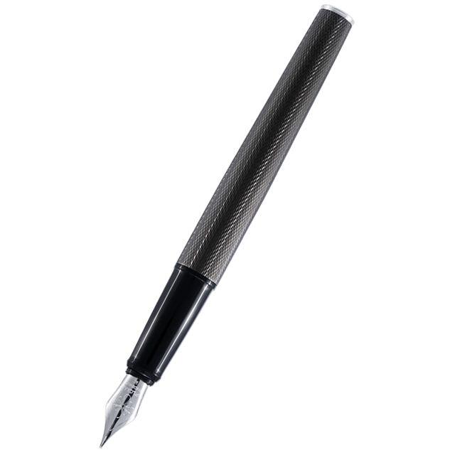 Diplomat Esteem Fountain Pen - Black Barley