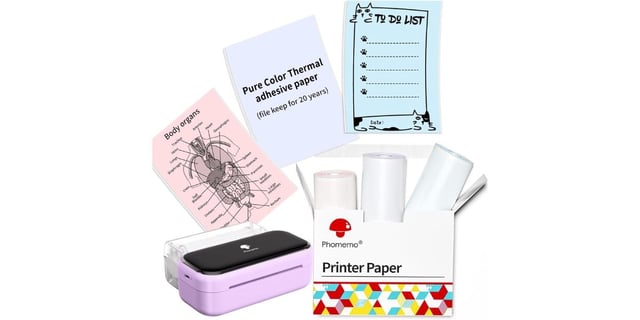 PHOMEMO M03 Thermal Paper Collection