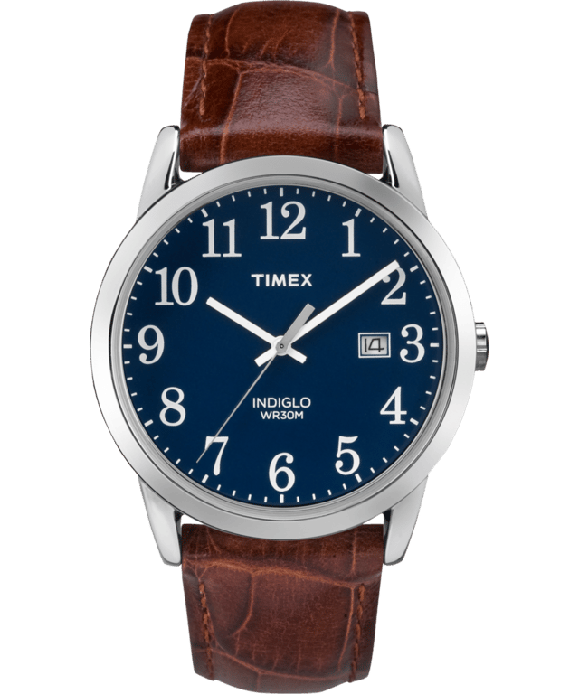 Easy Reader 38mm Leather Strap Watch