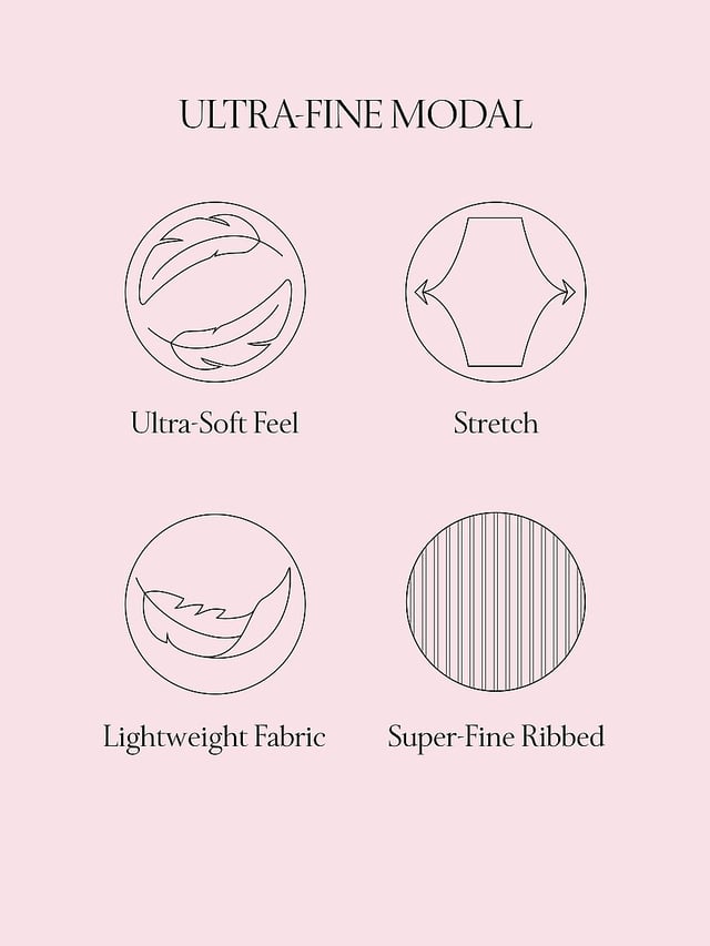 Ultra-Fine Modal Long Pajama Set