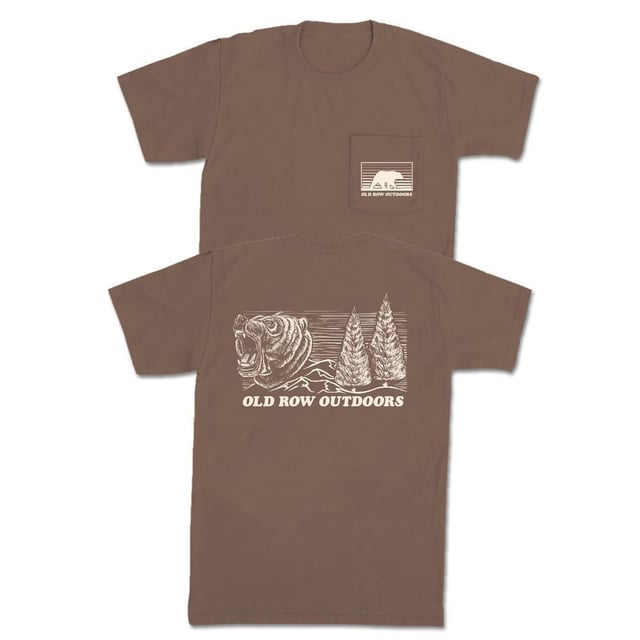 Old Row Outdoors Grizzly Pocket Tee