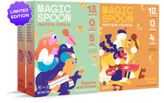Peaches and Cream + French Toast - 1 case (4 boxes)