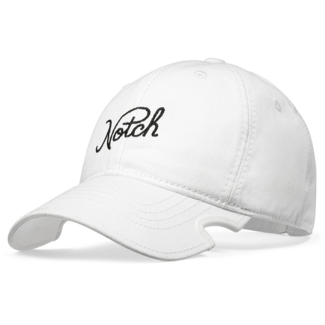 Notch Classic Adjustable White Ponytail