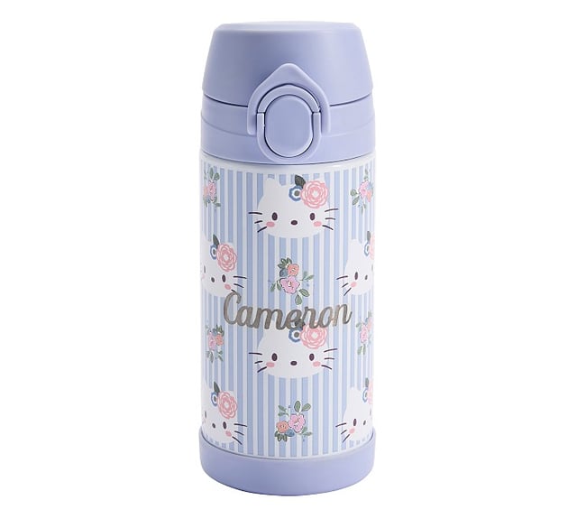 Mackenzie Hello Kitty® Stripe Water Bottle