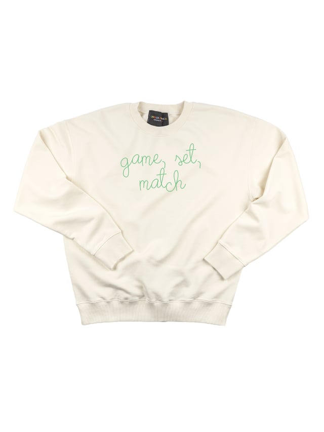 "game, set, match" Women's Sweatshirt