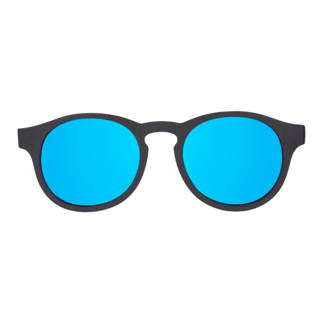 Jet Black Keyhole | Cobalt Polarized Lenses