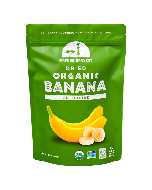 Organic Dried Banana