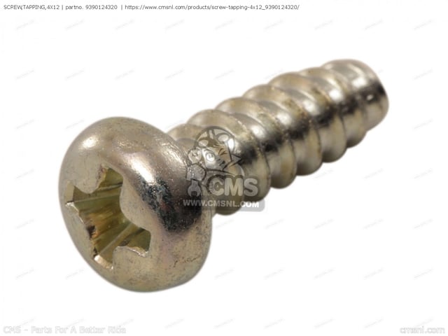 SCREW,TAPPING,4X12