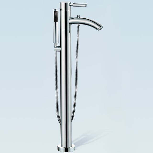 Taron Floor-Mounted Bathtub Faucet by Wyndham Collection