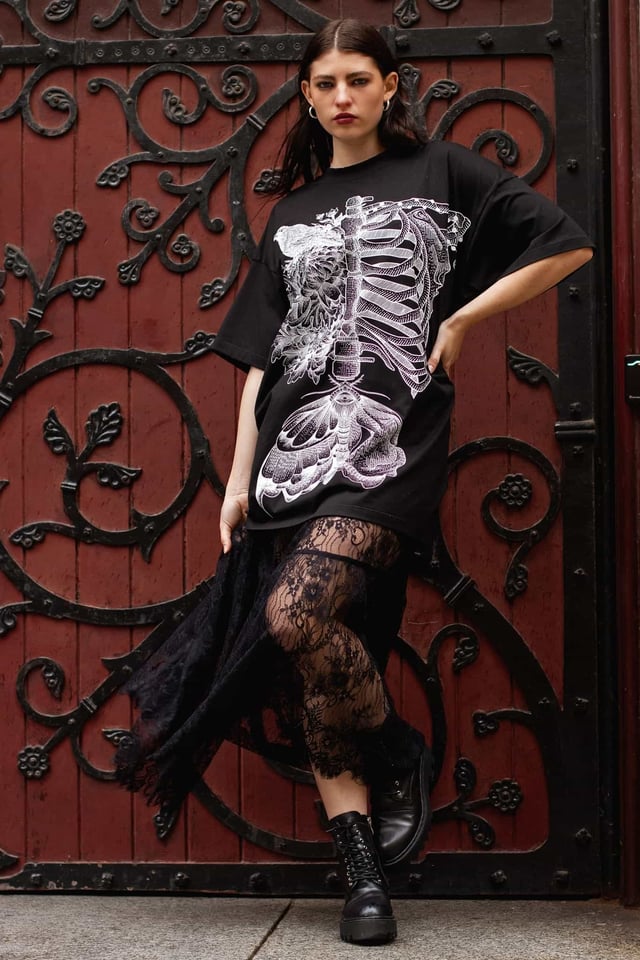 Gossamer Lace Maxi Skirt