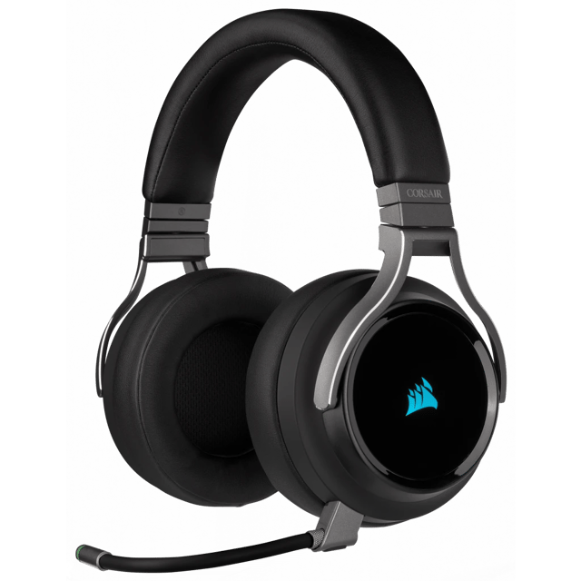 VIRTUOSO RGB WIRELESS High-Fidelity Gaming Headset — Carbon (Revival Series)