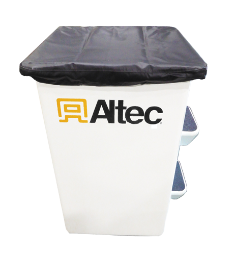 Bucket Cover with Drawstring Strap for 24"x24" Bucket Black