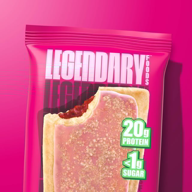 Cherry Crumble Protein Pastry