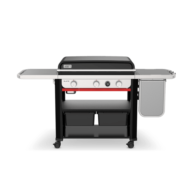 Slate™ 30" Rust-Resistant Griddle with extendable side table