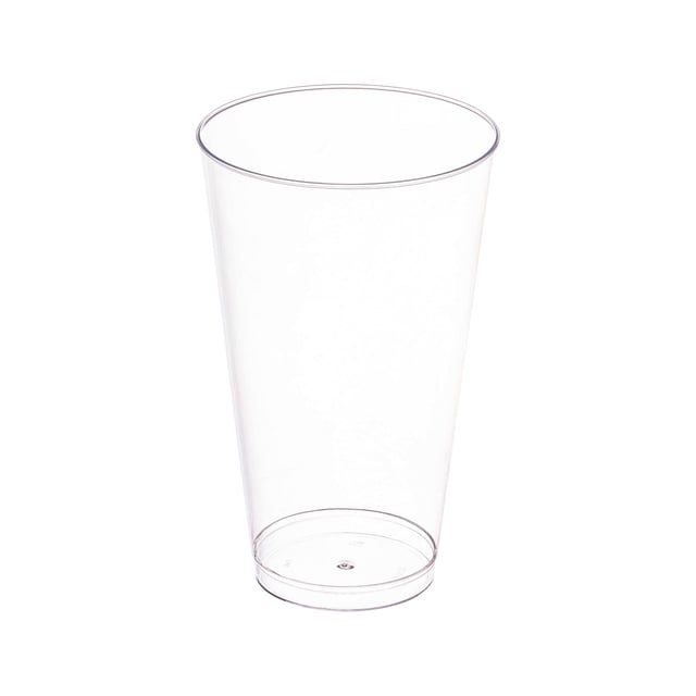16 oz. Crystal Clear Plastic Disposable Tall Iced Tea Cups