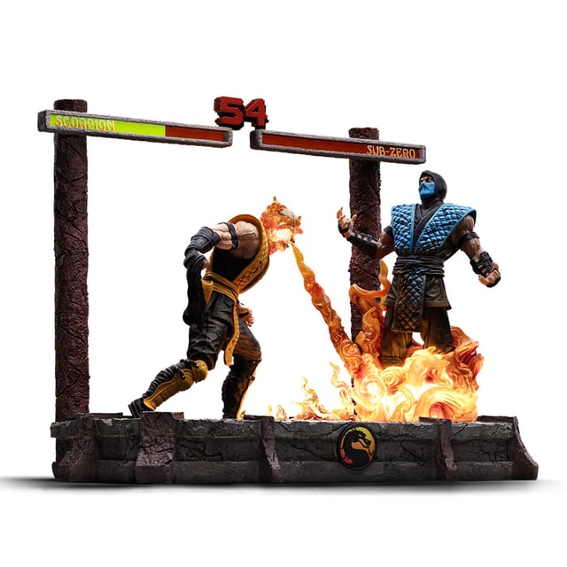 Digital Pre-Order - Statue Scorpion vs Sub-Zero- Mortal Kombat - Art Scale 1/10 - Iron Studios