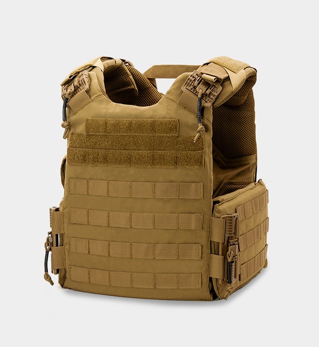 Quadrelease Ultra 2.0 Plate Carrier Level 3+ 11x14" Armor Plates 6x13" Side Panels