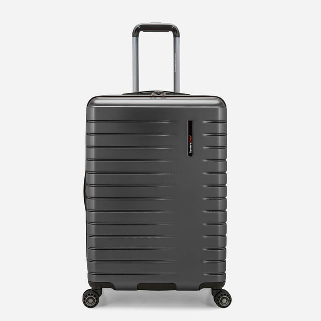 Archer Medium Checked Luggage Suitcase with 4 Spinner Wheels