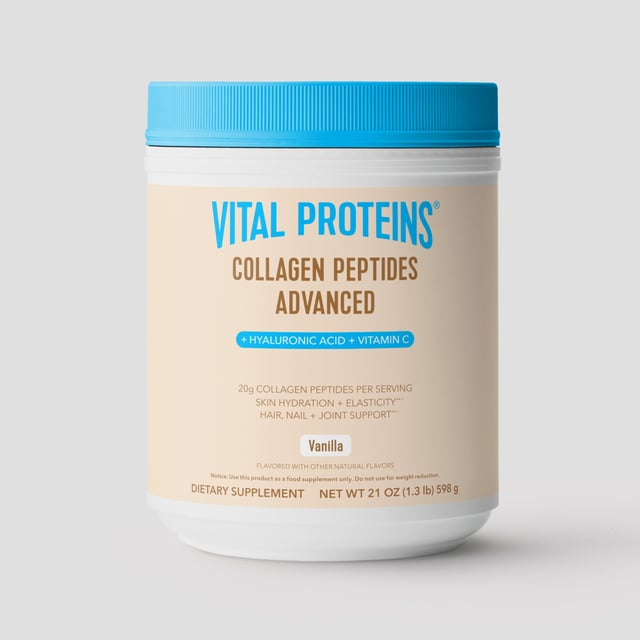 Vanilla Collagen Peptides Advanced - with Hyaluronic Acid & Vitamin C