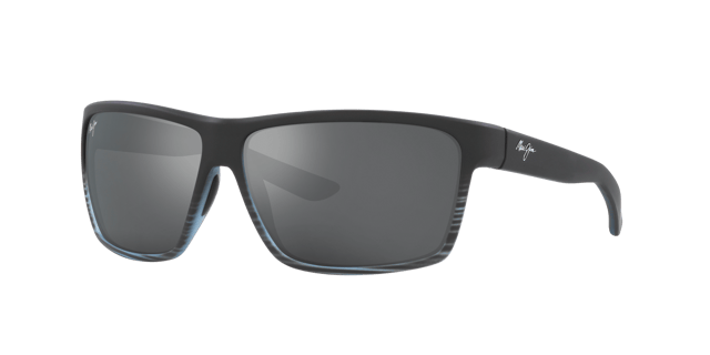 MAUI JIM Alenuihaha Grey Black Havana - Unisex Sunglasses, Neutral Grey Polarized Lens