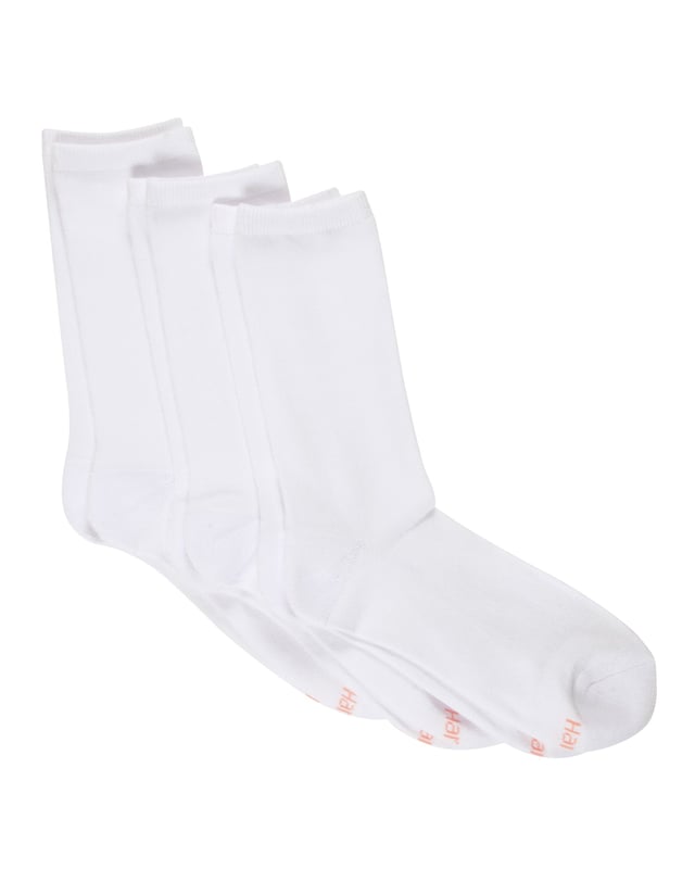 Hanes ComfortSoft® Women's Crew Socks,Fits shoe sizes up to 8-12, 3-Pack