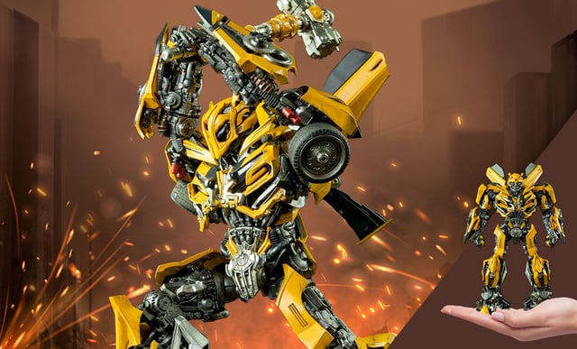Bumblebee DLX Collectible Figure by Threezero