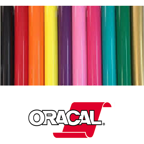 Oracal 651 12x5ft Permanent Self Adhesive Craft Vinyl Roll(s)