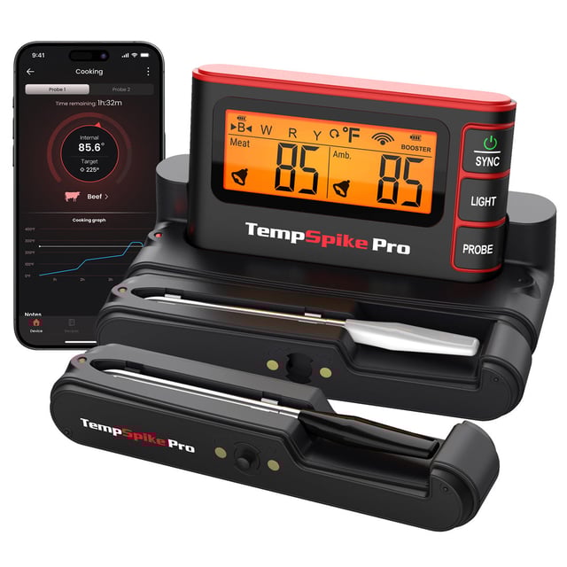 TP980 TempSpike Pro Wi-Fi Meat Thermometer-2 Probes