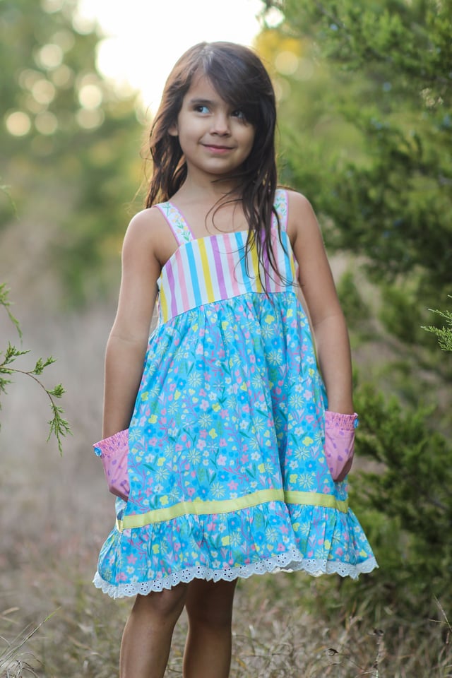 Joyful Jamboree Eyelet Dress